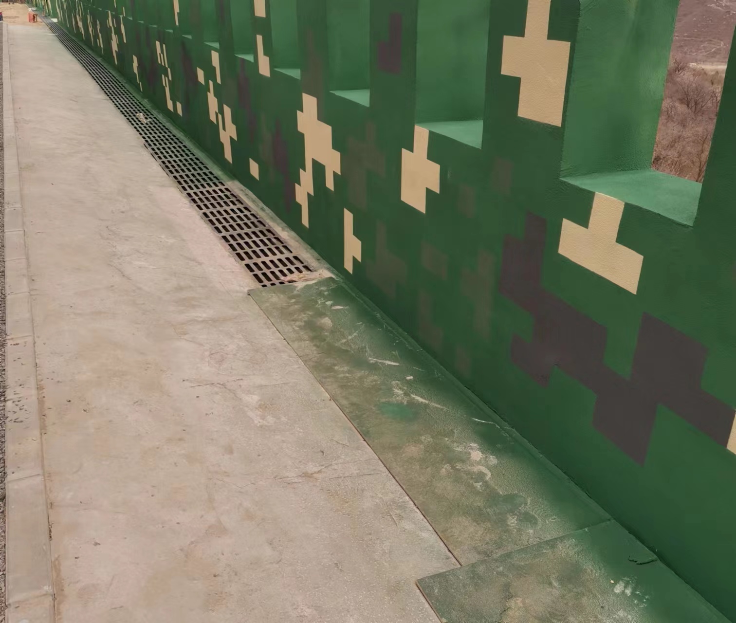 那曲围墙迷彩喷涂,数迷彩漆